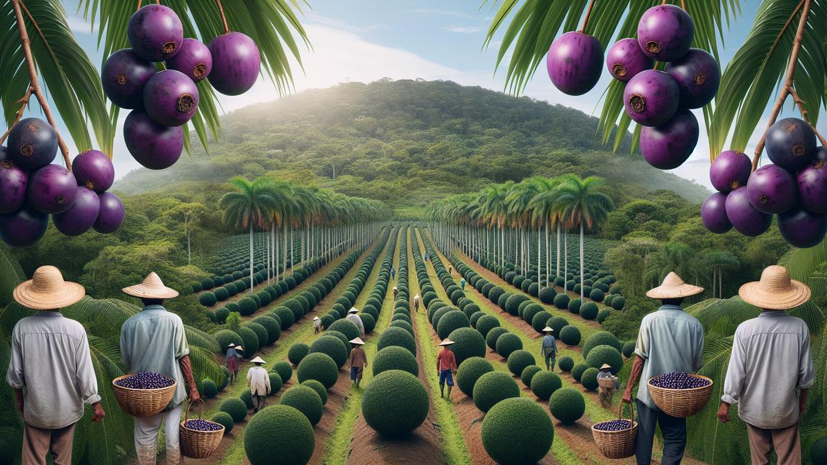 Notícias Cultivo de Açaí é Exemplo de Sustentabilidade