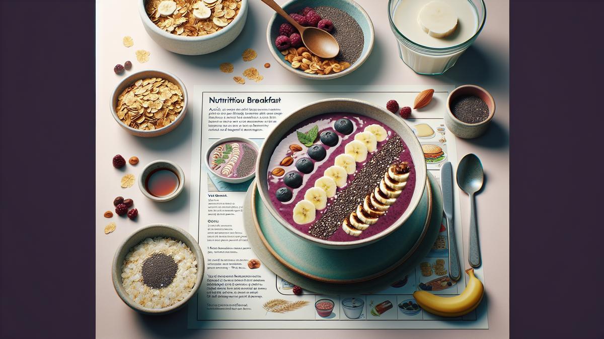 Dicas para um Café da Manhã Nutritivo com Açaí Dicas para um Café da Manhã Nutritivo com Açaí