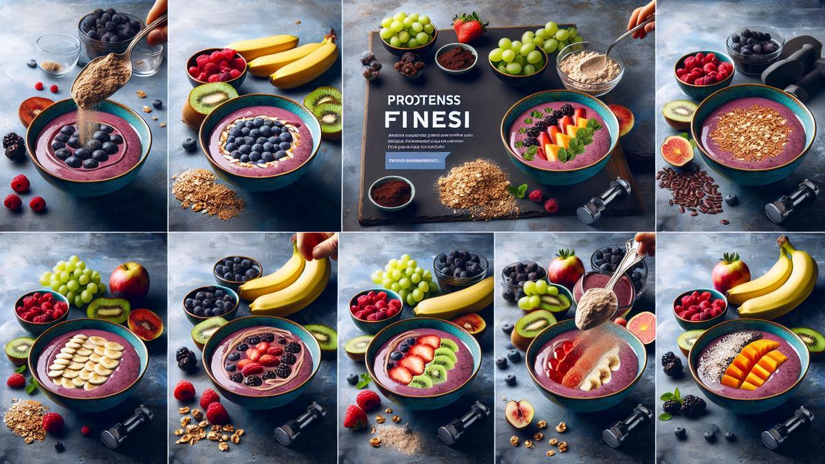 Receitas de Açaí com Proteína Whey Receitas de Açaí com Proteína Whey