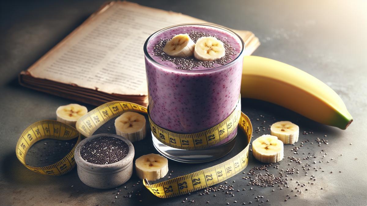 Smoothie de Açaí com Banana e Emagrecimento Smoothie de Açaí com Banana e Emagrecimento